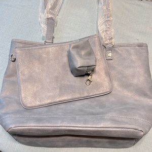 Thirty-One shoulder bag, zipper pouch, and coin purse